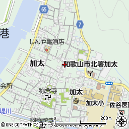 和歌山県和歌山市加太1404周辺の地図