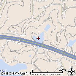 高松自動車道周辺の地図