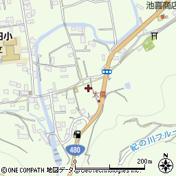 和歌山県伊都郡かつらぎ町東渋田280周辺の地図