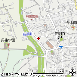 和歌山県紀の川市名手市場1376周辺の地図