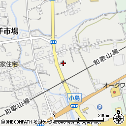 和歌山県紀の川市名手市場546周辺の地図