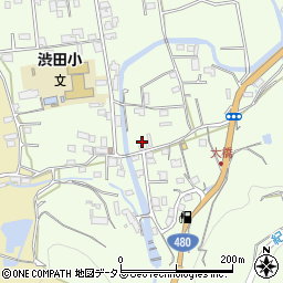 和歌山県伊都郡かつらぎ町東渋田220周辺の地図