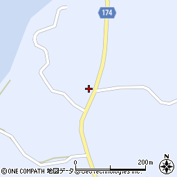 愛媛県越智郡上島町岩城4513周辺の地図