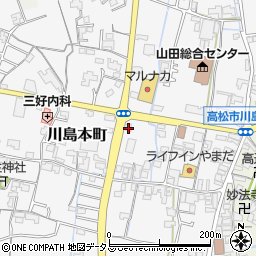 香川県高松市川島本町179周辺の地図