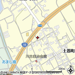 香川県丸亀市土器町西2丁目943周辺の地図