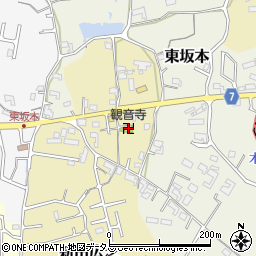 和歌山県岩出市新田広芝380周辺の地図