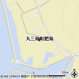 愛媛県今治市大三島町肥海周辺の地図