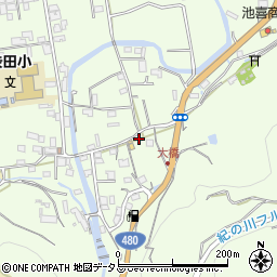 和歌山県伊都郡かつらぎ町東渋田279周辺の地図