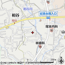 和歌山県岩出市相谷575周辺の地図