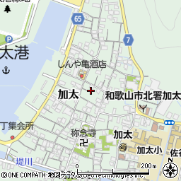 和歌山県和歌山市加太1429周辺の地図