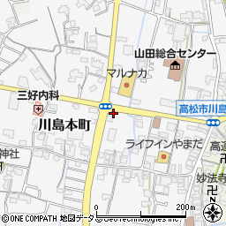 香川県高松市川島本町180-2周辺の地図