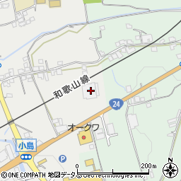 和歌山県紀の川市名手市場484周辺の地図