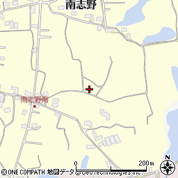 和歌山県紀の川市南志野181周辺の地図