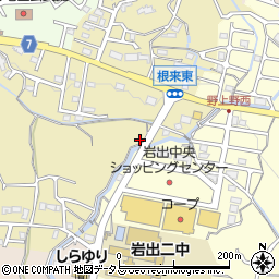 和歌山県岩出市根来129周辺の地図