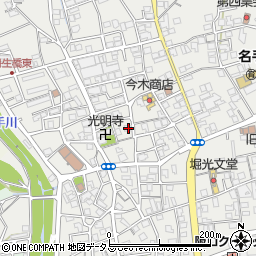 和歌山県紀の川市名手市場1405周辺の地図