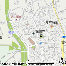 和歌山県紀の川市名手市場1388周辺の地図