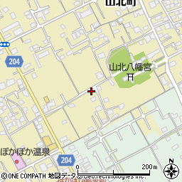 香川県丸亀市山北町504周辺の地図
