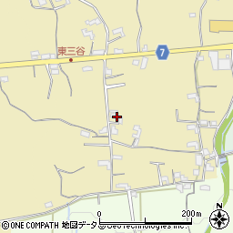 和歌山県紀の川市東三谷179周辺の地図