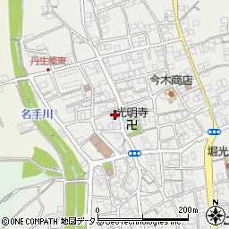 和歌山県紀の川市名手市場1394周辺の地図