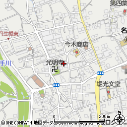 和歌山県紀の川市名手市場1403周辺の地図