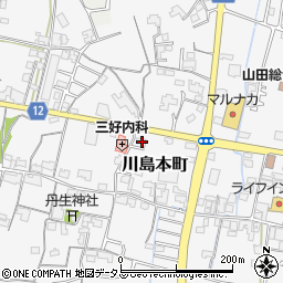 香川県高松市川島本町434周辺の地図