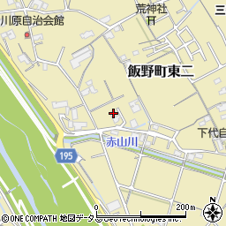 香川県丸亀市飯野町東二1341周辺の地図