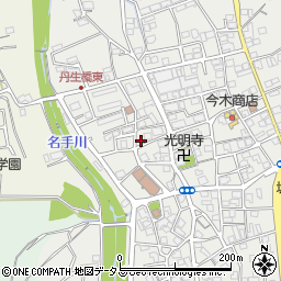 和歌山県紀の川市名手市場1387周辺の地図