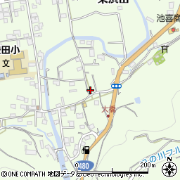 和歌山県伊都郡かつらぎ町東渋田251周辺の地図