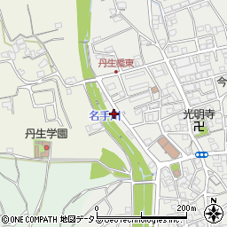 和歌山県紀の川市名手市場1375周辺の地図