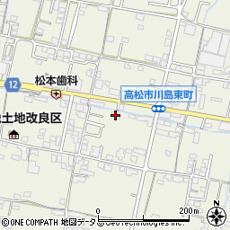 香川県高松市川島東町385-2周辺の地図