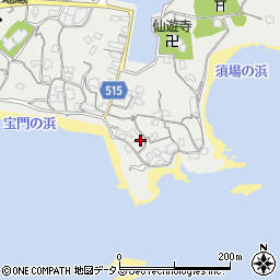 三重県志摩市大王町波切116周辺の地図