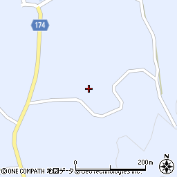 愛媛県越智郡上島町岩城4627周辺の地図