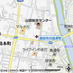 香川県高松市川島本町191周辺の地図