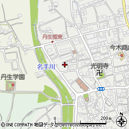 和歌山県紀の川市名手市場1359周辺の地図