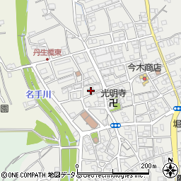 和歌山県紀の川市名手市場1389周辺の地図