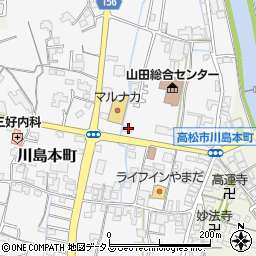 香川県高松市川島本町189周辺の地図