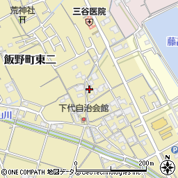 香川県丸亀市飯野町東二1357周辺の地図