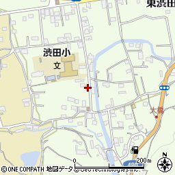 和歌山県伊都郡かつらぎ町東渋田174周辺の地図