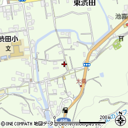 和歌山県伊都郡かつらぎ町東渋田250周辺の地図