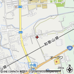 和歌山県紀の川市名手市場532周辺の地図