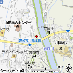 香川県高松市川島東町874-7周辺の地図