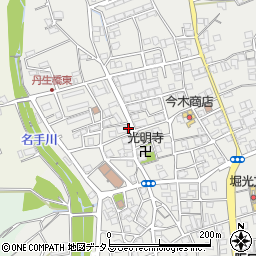 和歌山県紀の川市名手市場1395周辺の地図