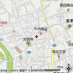 和歌山県紀の川市名手市場1409周辺の地図