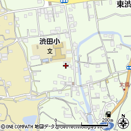 和歌山県伊都郡かつらぎ町東渋田171周辺の地図