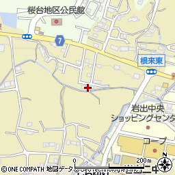 和歌山県岩出市根来162-42周辺の地図