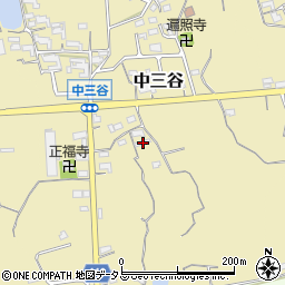 和歌山県紀の川市中三谷231周辺の地図