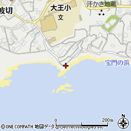 三重県志摩市大王町波切360周辺の地図