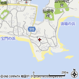 三重県志摩市大王町波切93周辺の地図