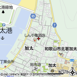 和歌山県和歌山市加太1486周辺の地図