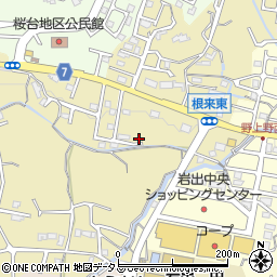 和歌山県岩出市根来162-39周辺の地図